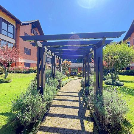 Aconchegante Apto 3 Dorm. Com Piscina Aquecida Gramado Dış mekan fotoğraf