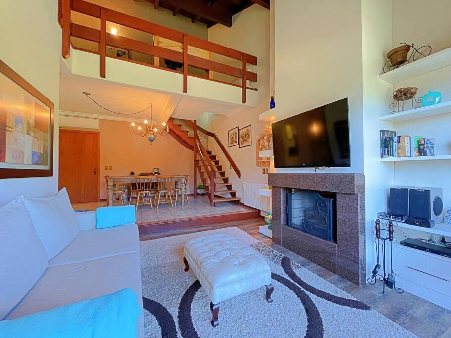 Aconchegante Apto 3 Dorm. Com Piscina Aquecida Gramado Dış mekan fotoğraf